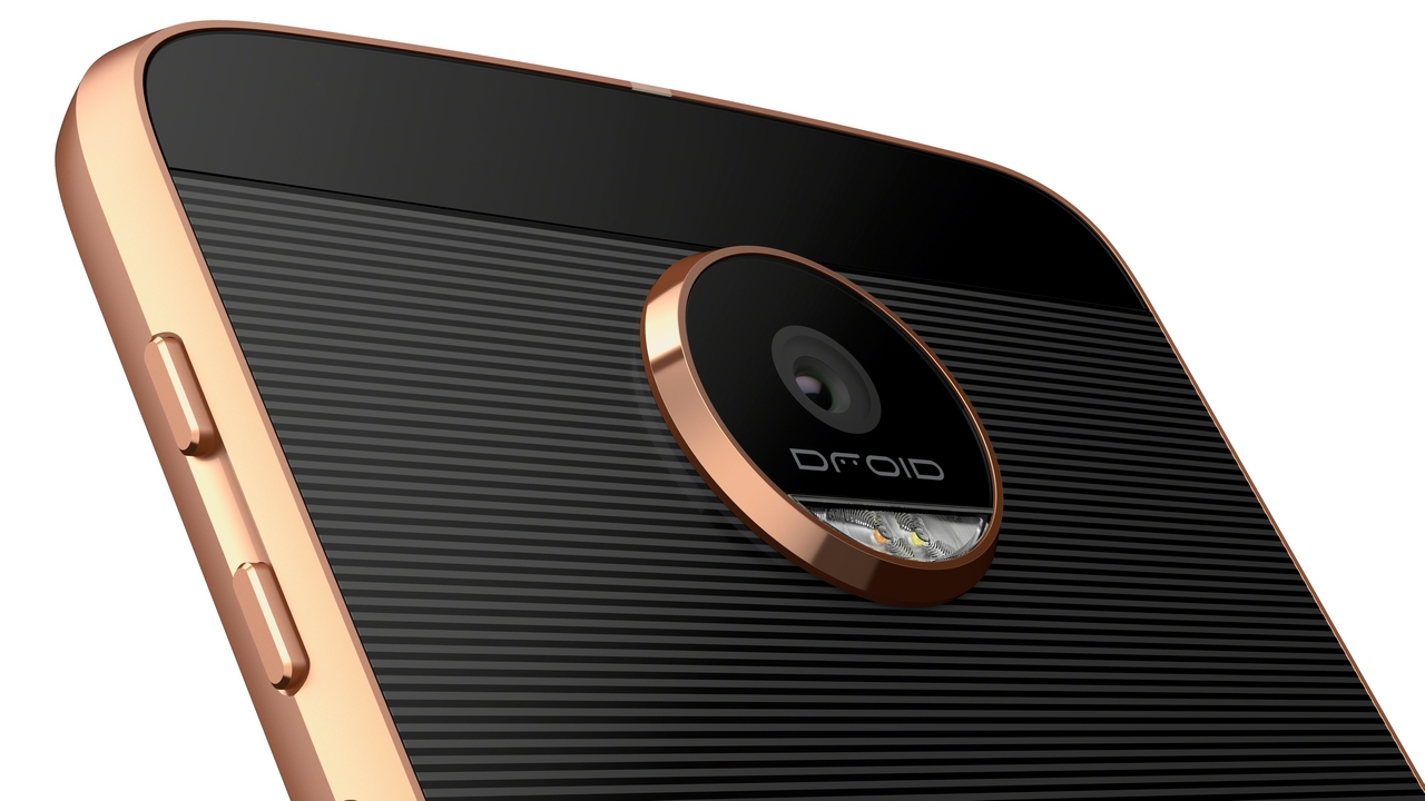 Motorola Moto Z Force Droid Edition Back Closeup